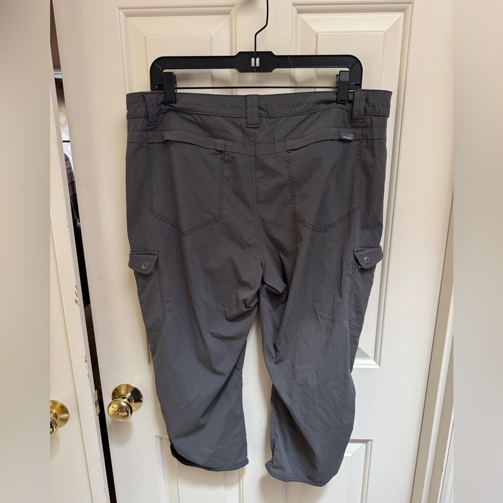 Eddie Bauer Hiking Crop Pants Rouched - Picture 5 of 6